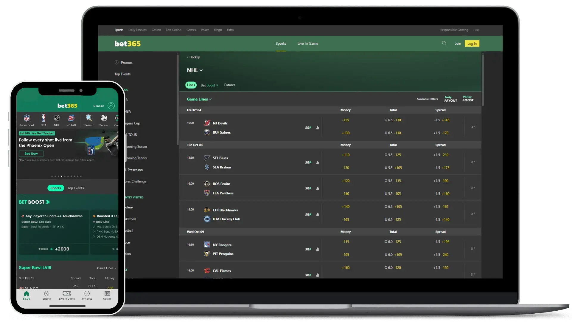 Bet365 application mobile