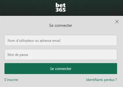 Bet365 Connexion des membres